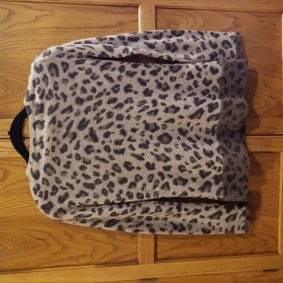 Magaschoni Cashmere Animal Print Sweater - Picture 5 of 5